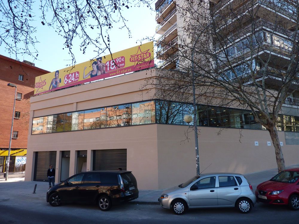 Acondicionamiento y apertura de un local comercial en Alcorcón (Madrid) - Gimnasio
